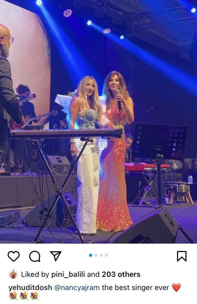 صورة لـ نانسي عجرم مع شابة إسرائيلية تضعها في مرمى الاتهامات بالتطبيع.. والجمهور يشتعل غضبًا! – شاهد