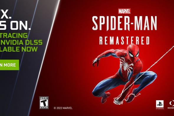 احصل على لعبة Marvel’s Spider-Man Remastered على الكمبيوتر عند شراء بطاقات GeForce RTX  المؤهلة