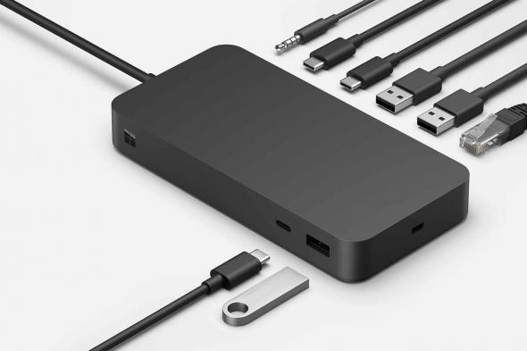 مايكروسوفت تعلن عن قاعدة التوصيل Surface Thunderbolt 4 Dock