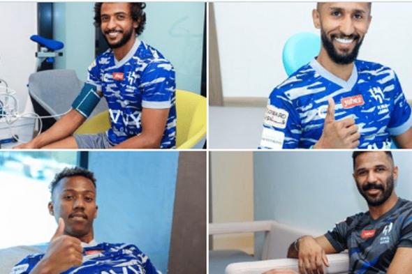 لاعبو الهلال يجرون الفحوص الطبية تأهبًا لانطلاق الموسم الجديد