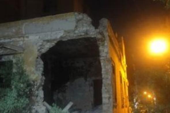 مصرع شخص إثر انهيار جزء من منزل بإحدى قرى ملوى فى المنيا