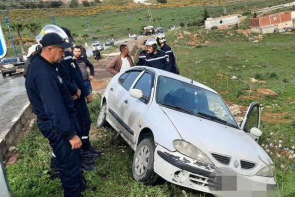 سوق اهراس.. وفاة إمرأة في حادث مرور  بالطريق الوطني رقم 16