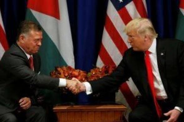 ملك الأردن والرئيس الأمريكى يبحثان تطورات الأوضاع فى غزة