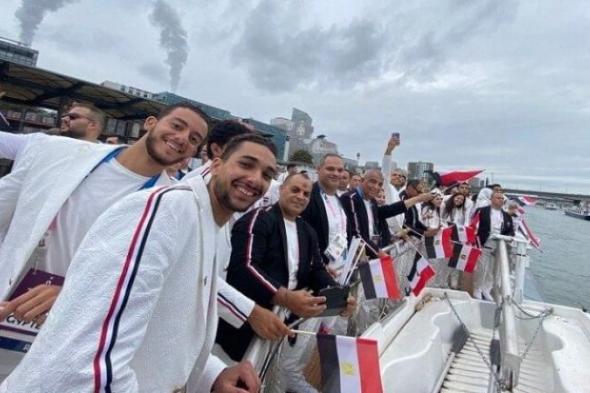 بالبلدي : بحضور وزير الرياضة.. علم مصر يرفرف في افتتاح أولمبياد باريس 2024 «صور»