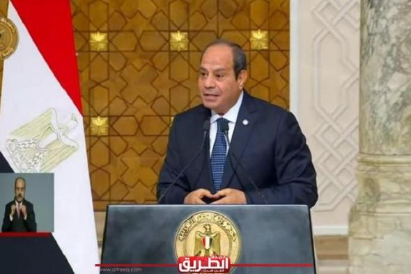 الرئيس السيسي: ليست لديها وسيلة أخرى للحصول على المياه غير نهر النيلاليوم الأربعاء، 11 سبتمبر 2024 02:13 مـ