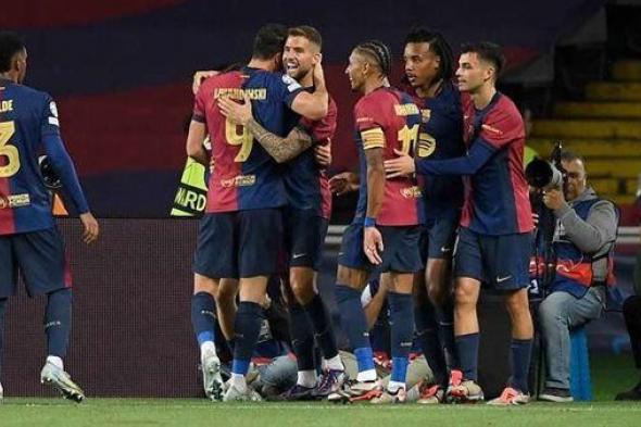 برشلونة يحقق فوزا كبيرا على إشبيلية فى الدورى الإسبانى