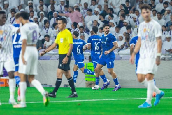 احصائيات خماسية الهلال في العين بدوري أبطال آسيا