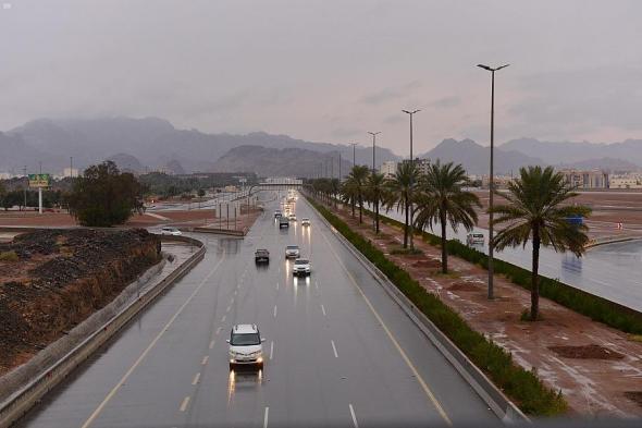 أمطار غزيرة على الجوف حتى التاسعة مساء الغد 