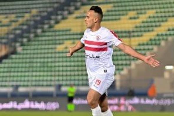 ناصر منسى يسجل هدف تقدم الزمالك أمام سموحة بعد 3 دقائق بخطأ الهانى سليمان