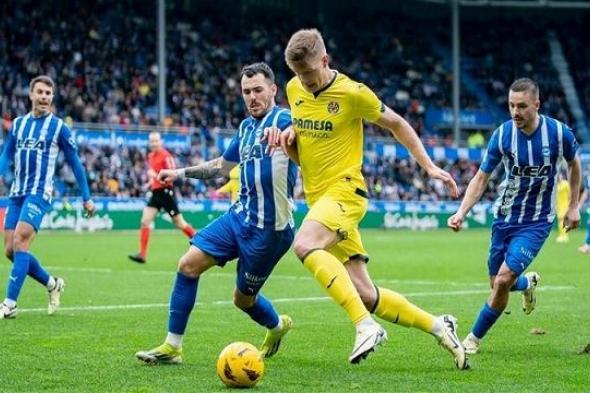 بث مباشر.. مشاهدة مباراة فياريال وديبورتيفو ألافيس في الدوري الإسباني