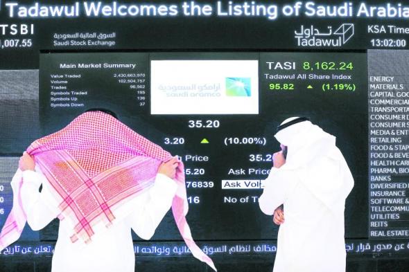 تباين أداء الأسهم الخليجية.. والمؤشر «السعودي» يتراجع 0.23%