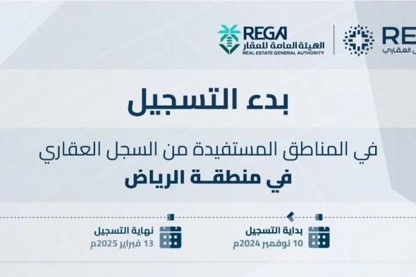 "السجل العقاري" يبدأ تسجيل 146.478 قطعة لـ 22 حيًّا بالرياض و36 بالمزاحمية والدرعية