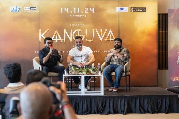 «فارس فيلم» تحتفل بإطلاق «kanguva» في دبي بحضور نجومه