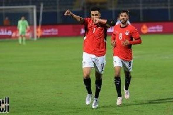 تريزيجيه يتعادل لمنتخب مصر أمام بوتسوانا فى الدقيقة 16.. صور