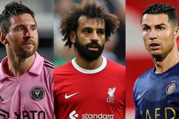 استبعاد محمد صلاح.. اختيار ميسي ورونالدو لقائمة أفضل لاعب في العالم