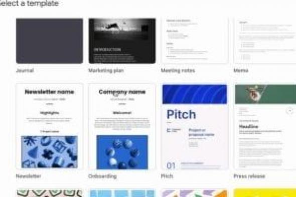 تطبيق Google Docs يتيح استخدام 40 قالب مستند إضافى