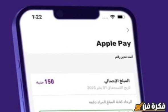 المصرية للاتصالات WE تتيح خدمة Apple Pay لعملائها (تفاصيل)