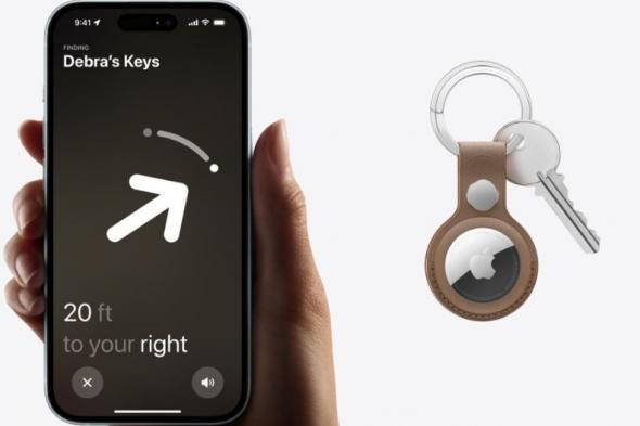 ابل تدعم جهاز AirTag 2 القادم بشريحة UWB محسنة