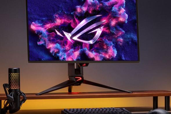 Asus تطلق ROG Swift OLED PG27UCDM بالجيل الجديد من تقنية OLED بدقة 4K في #CES2025