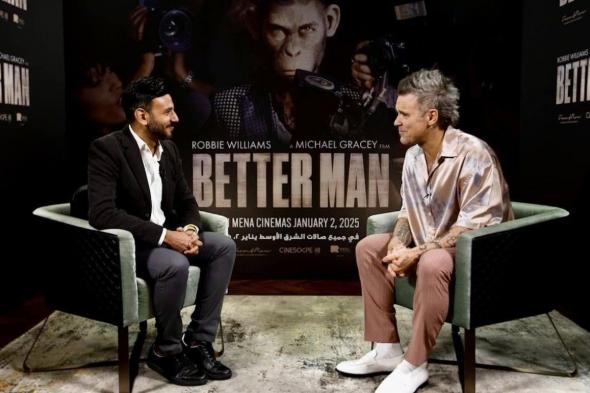 روبي ويليامز يكشف لـ سيدتي تفاصيل فيلمه الجديد Better Man