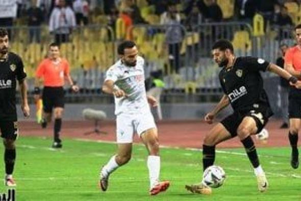 شوط أول سلبى بين الزمالك والمصرى فى الكونفدرالية