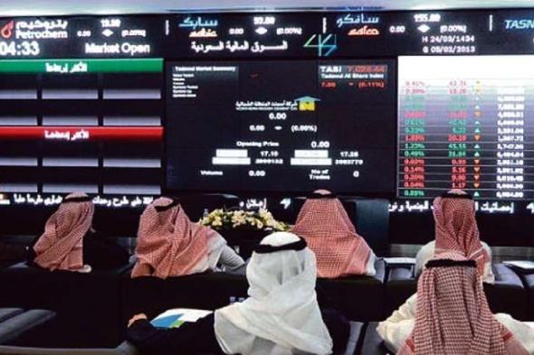 السوق السعودية تتداول 6.4 مليارات ريال ومؤشر الأسهم يرتفع 34.87 نقطة