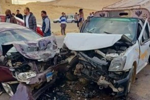 مصرع سيدة وإصابة 5 آخرين فى حادث سير بالطريق الدولى فى البحيرة