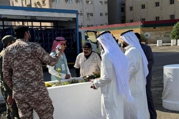 ‏"بيئة جدة" ينفذ مبادرة لتشجير مقر القوة الخاصة للأمن الدبلوماسي بـ 400 شجرة