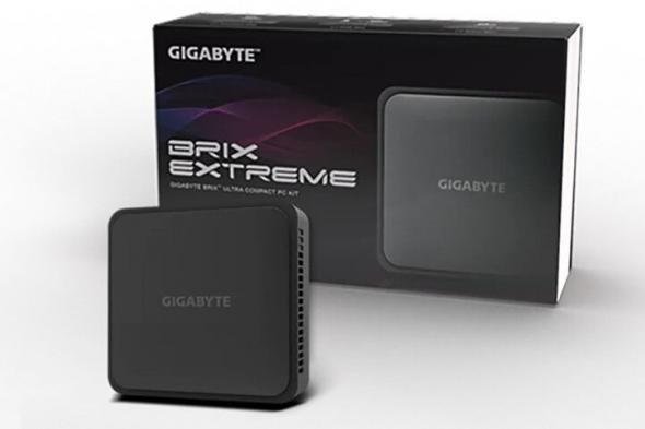 حاسب صغير من Gigabyte Brix بمعالج Ryzen ومنافذ متعددة