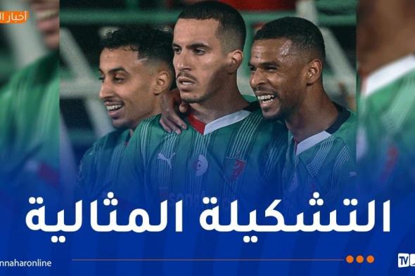 لاعب المولودية يقود تشكيلة الأسبوع في دوري الأبطال