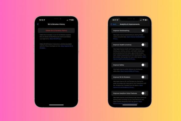 إعدادات يمكنك ضبطها في آيفون لمنع آبل من جمع بياناتك
