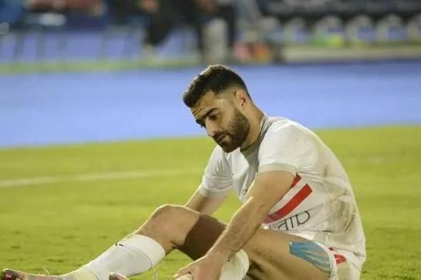 الزمالك يعلن إصابة المثلوثي بقطع في الرباط الصليبي