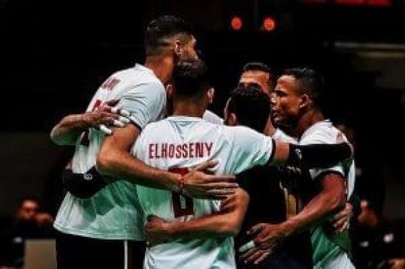 وصول بعثة طائرة الزمالك بعد التتويج بلقب البطولة العربية