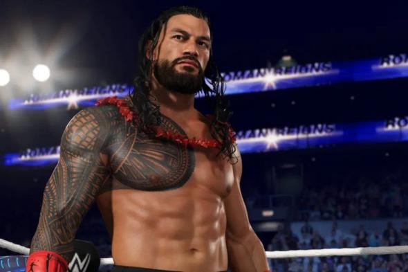 عرض WWE 2K25 يؤكد أن رومان رينز هو نجم الغلاف