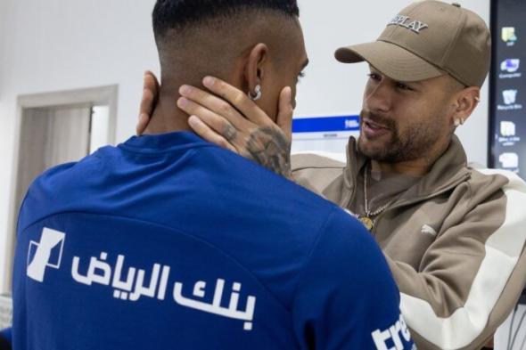 كيف ودع نيمار زملائه في الهلال السعودية (فيديو)