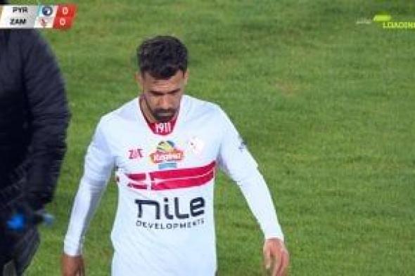 برنامج تأهيلي لعبد الله السعيد بالزمالك ويقترب من الغياب أمام الإسماعيلي