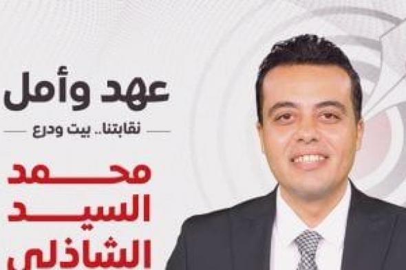 محمد السيد الشاذلى يعلن ترشحه لعضوية مجلس نقابة الصحفيين