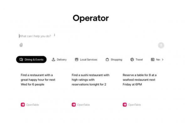 OpenAI تتيح وكيل الذكاء الاصطناعي “Operator” عالميًا